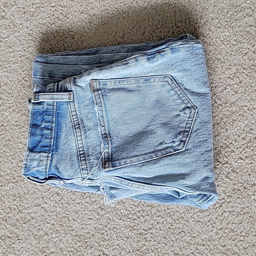 Abercrombie & Fitch 90s Straight Ultra High Rise Curve Love Jeans size 24 00L